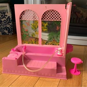 VINTAGE Barbie bubble bath set (1975)